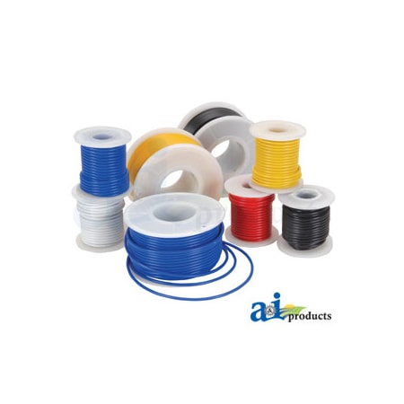 A & I Products Primary Wire, 12 AWG, Yellow A-26A12